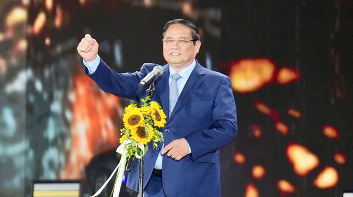 Thủ tướng Phạm Minh Chính tới dự Đại nhạc hội V Fest - Vietnam Today