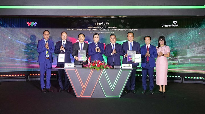 Vietcombank và VTV ký kết hợp tác toàn diện, mở ra không gian hội tụ giữa truyền thông và tài chính trong kỷ nguyên số